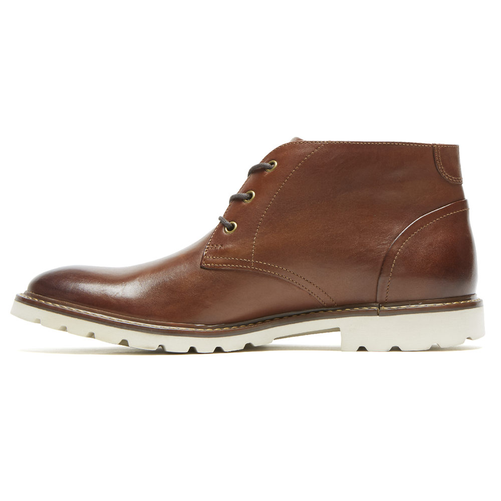 Rockport Støvler Herre Brune - Sharp & Ready Chukka - UPJC80165